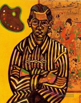 Joan Miró Werke - Porträt von EC Ricart Joan Miró